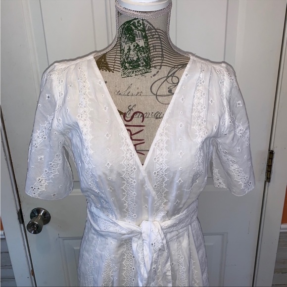 Joie Azariah Eyelet Midi Dress - Picture 10 of 15